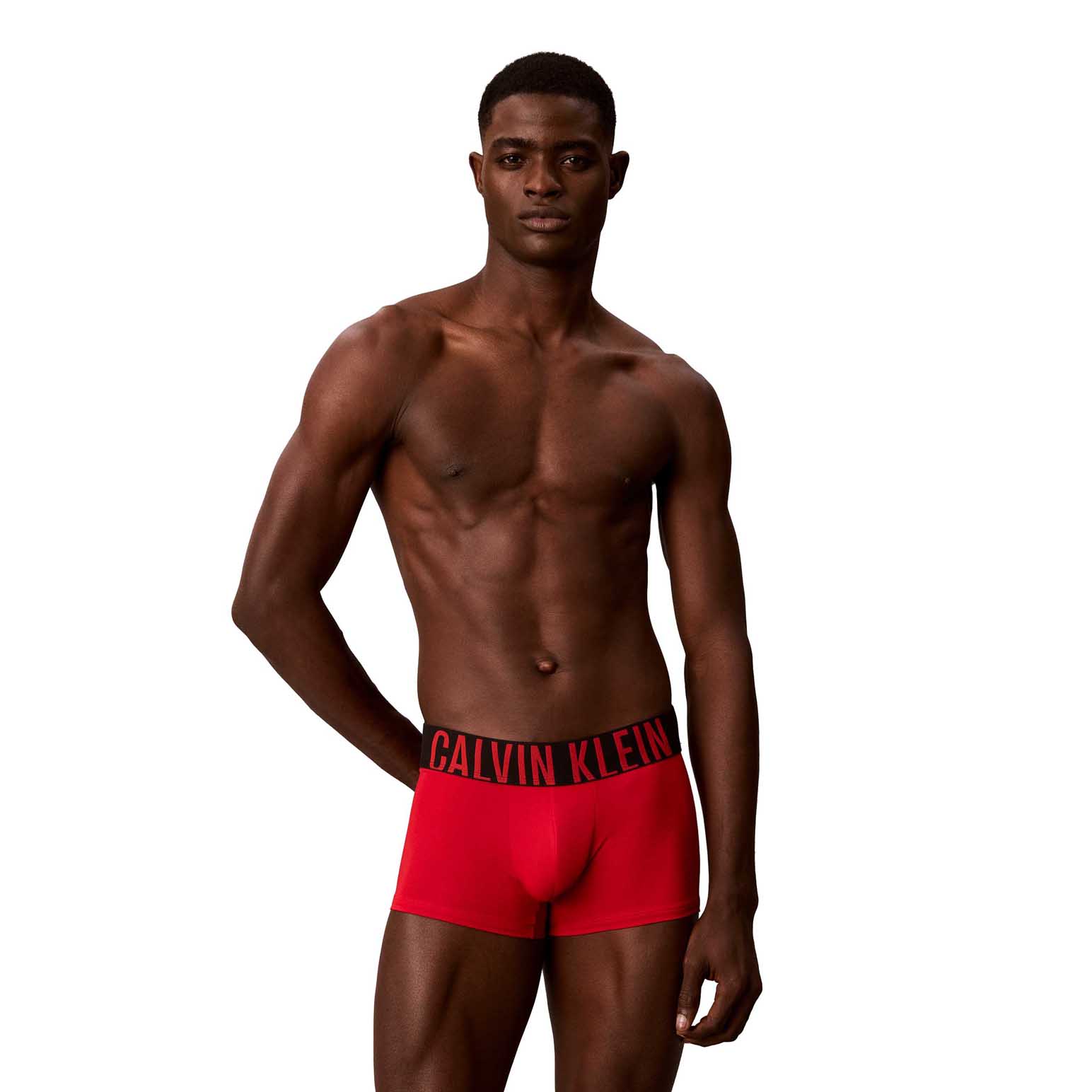 Calvin Klein Intense Power Microfiber Stretch Low Rise Trunks - 3 Pack